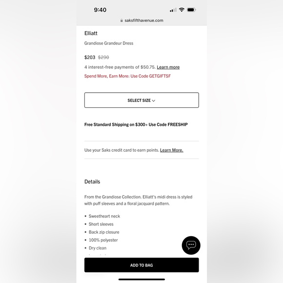 Elliatt Grandiose Grandeur Dress - Picture 7 of 8